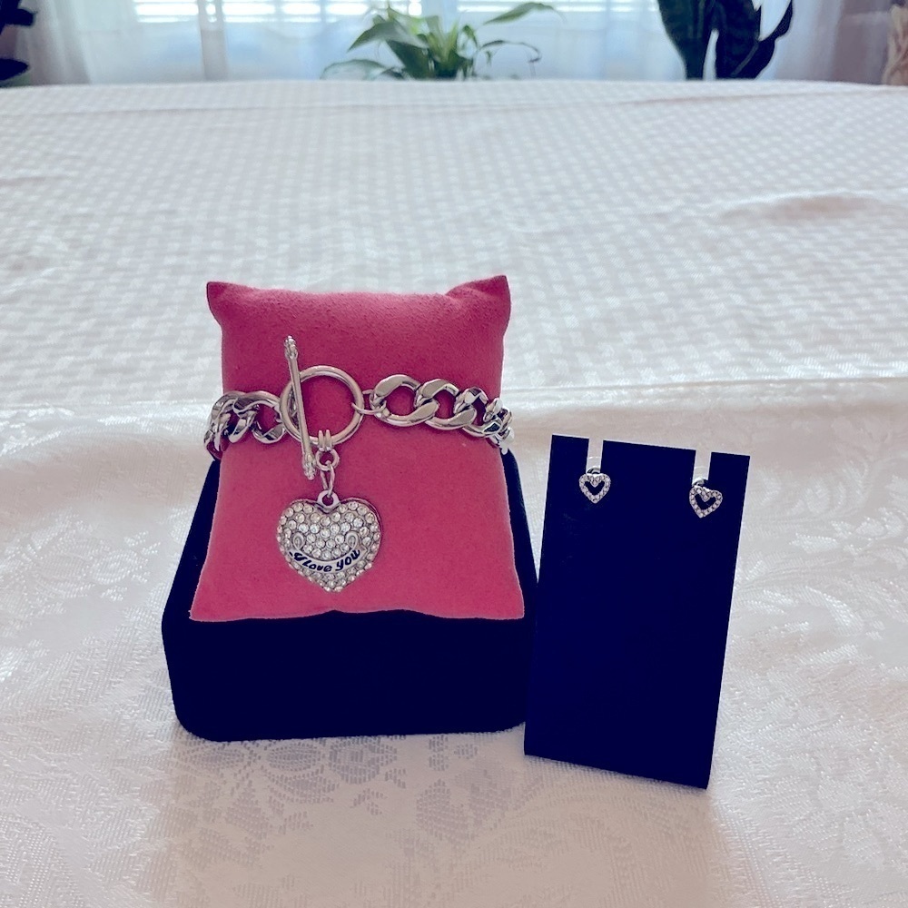 Juicy Couture Silver Tone Bracelet
